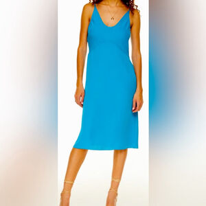 Aritzia Blue Midi Dress